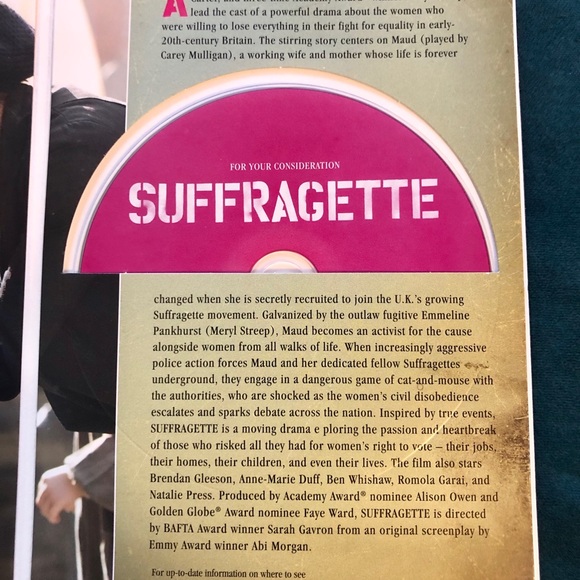 DVD “Suffragette” - Picture 4 of 5